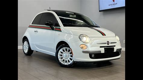 Used 2012 FIAT 500 Gucci Hatchback 2D .